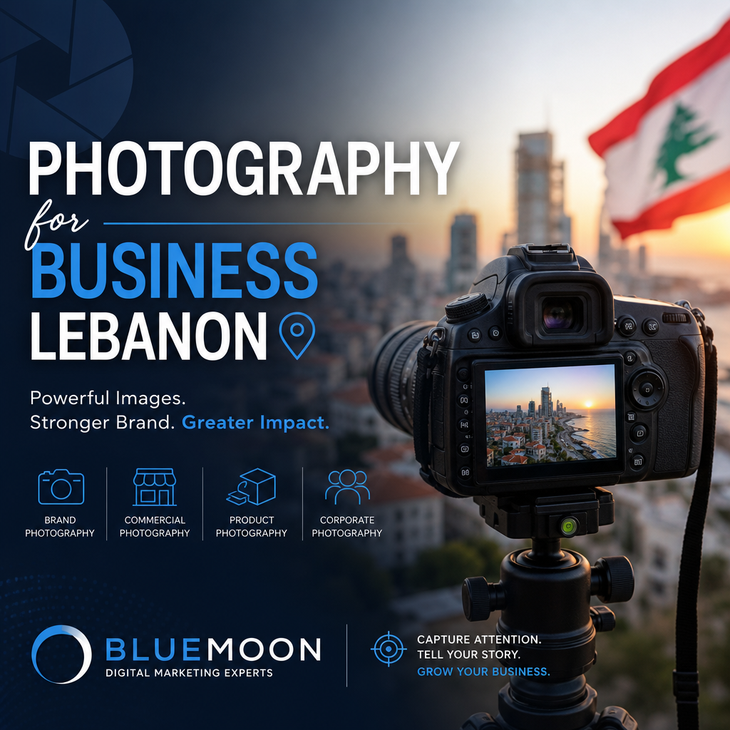 Photographer capturing vibrant Lebanese business scenes to enhance brand marketing by Bluemoon Digital Marketing Experts.